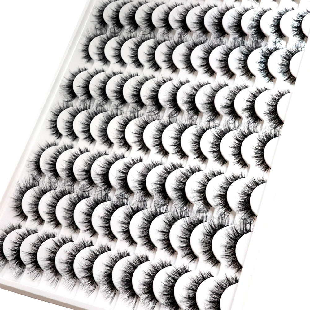 3D False Eyelashes Are Multi-layered, Realistic, Soft And Comfortable